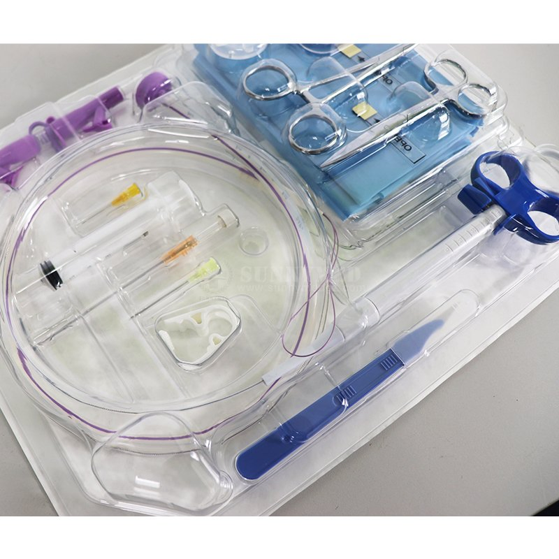 Sy-L147A Luxury Polymer Surgical Consumables Percutaneous Endoscopic Gastrostomy Peg Kit for Gastrostomy Feeding