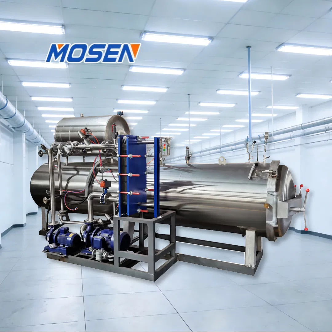 Eco-Friendly Sterilizer Food Safety High-Pressure Sterilizer Automatic Temperature-Controlled Sterilization Equipment