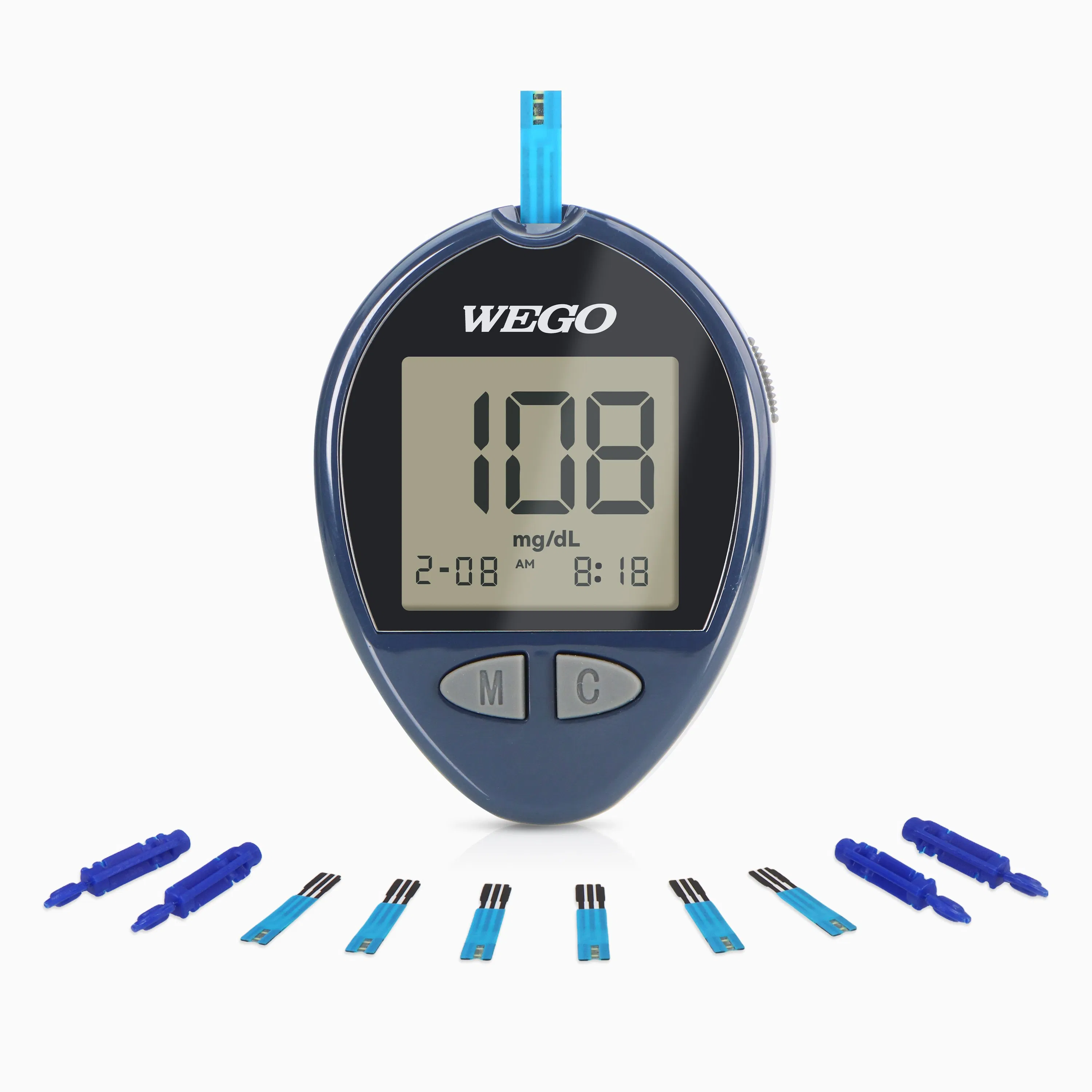 Wego Electric Glucometer Blood Glucose Testing Equipment Glucose Meter Monitoring