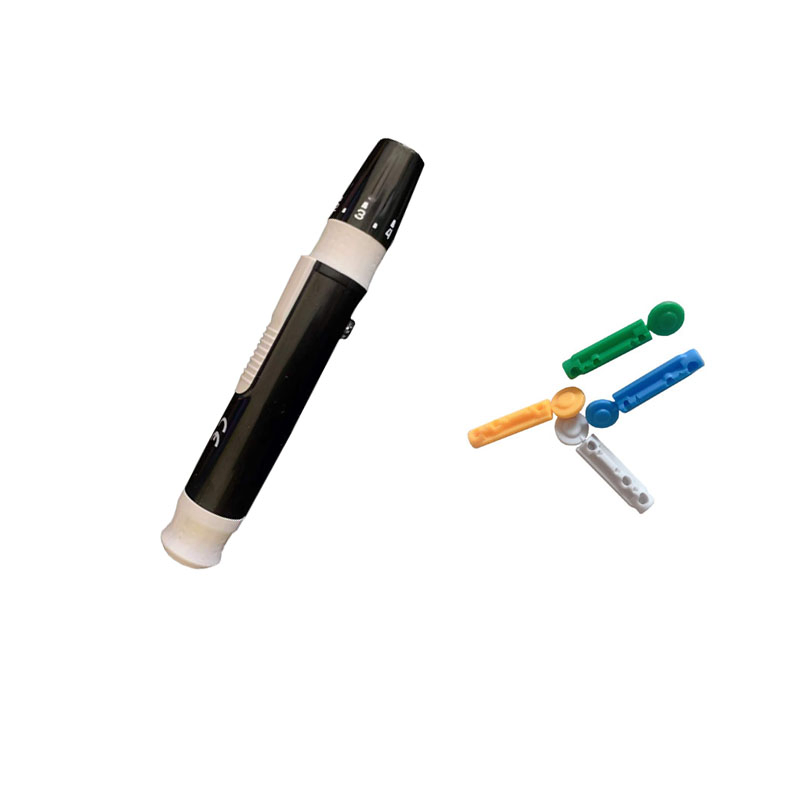 for Blood Sugar Testing Painless ABS Plastic Blood Lancing Device