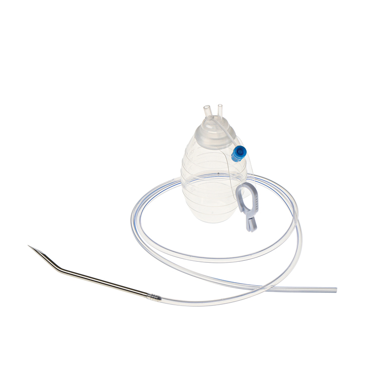Hospital Supply 400ml Medical Spring Closed PVC Wound Drainage System