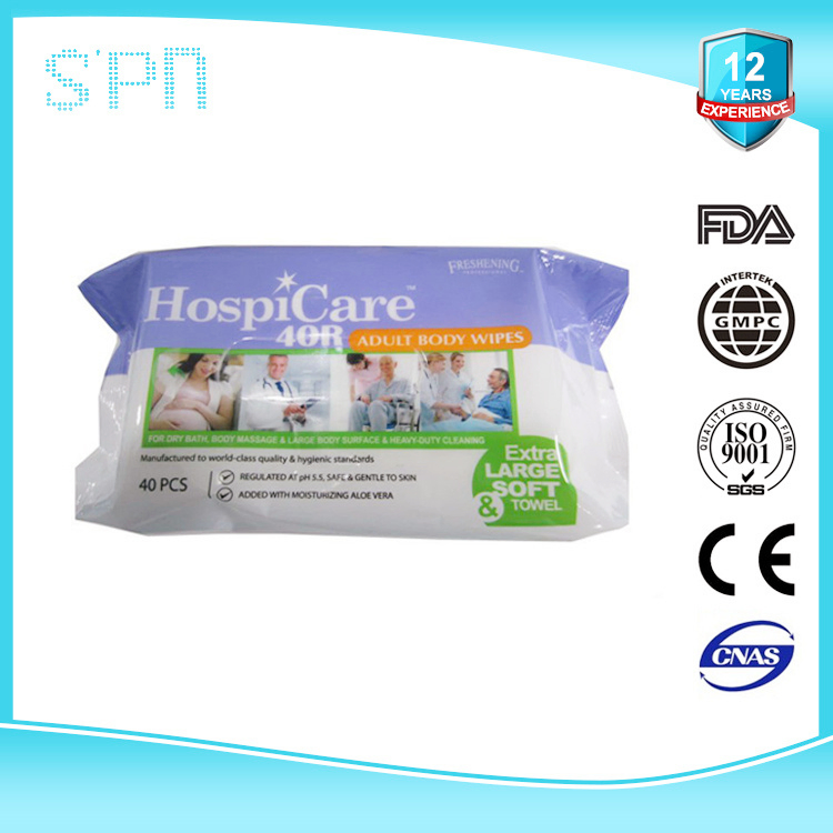 Special Nonwovens Care Product pH Neutral-Safe Best Choice for Washing Disinfect Wet Wipes with Super Soft Fibers