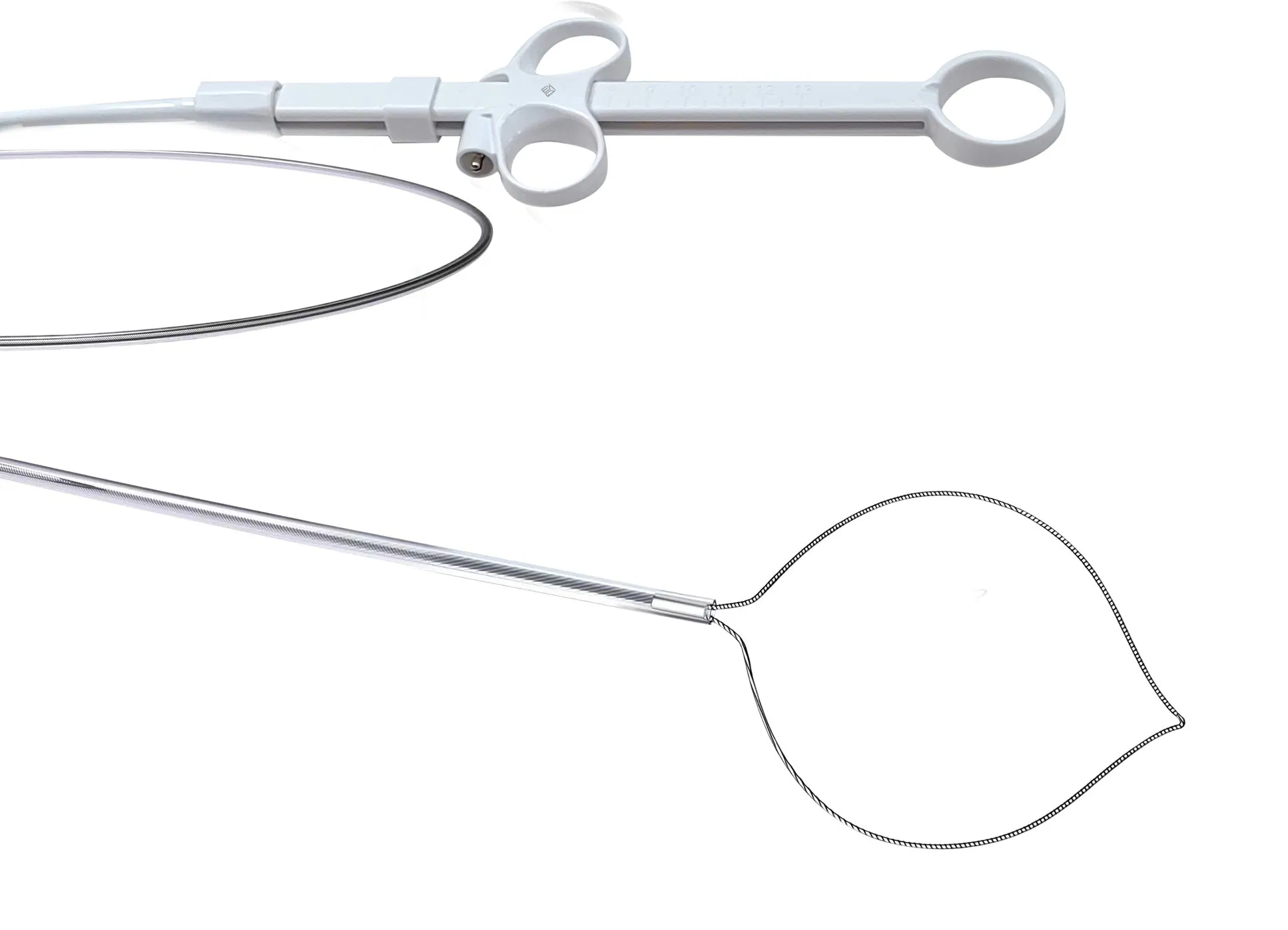 Medical Single-Use Electrical Coil Applicators Disposable Endoscopic Consumables