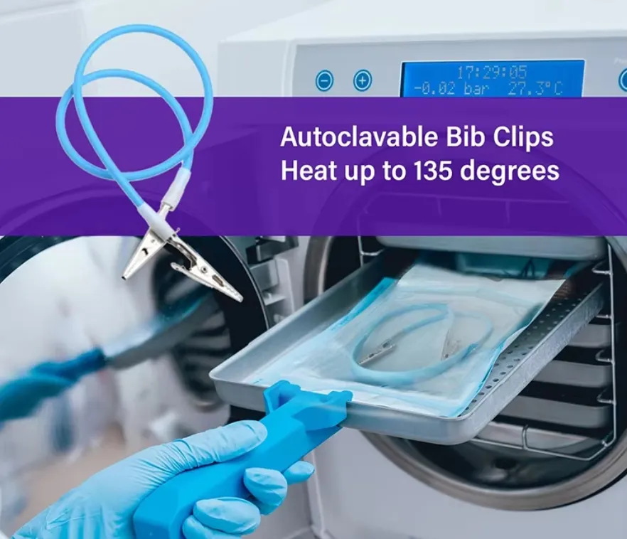 Dental Bib Clips Color Variety