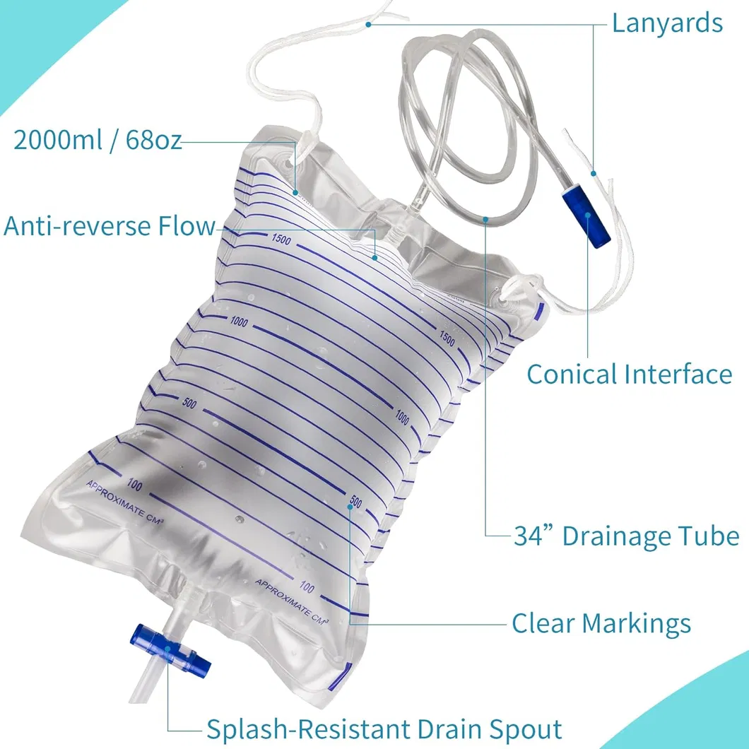 Urine Drainage Bag Detail 1