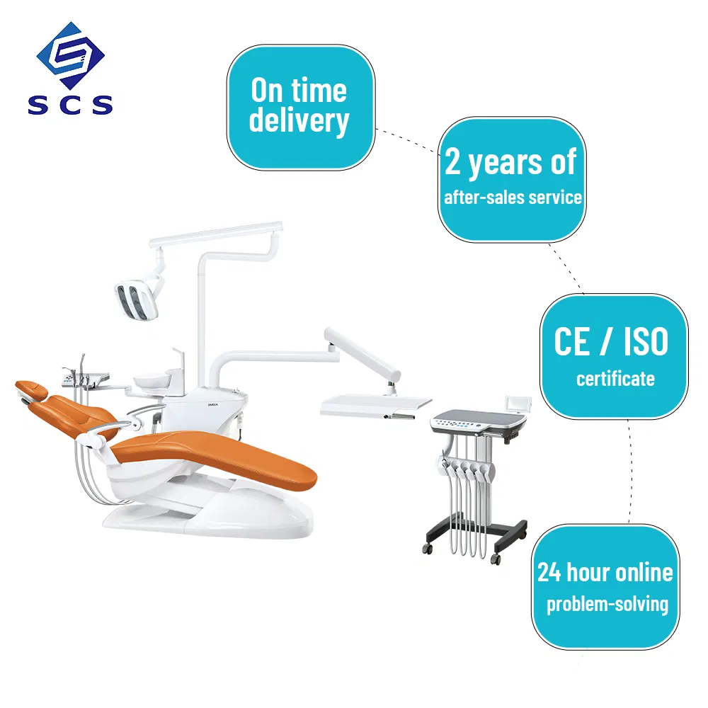 CE/ISO Approved Hot Sale Medical Computer Controlled Integral Dental Chair