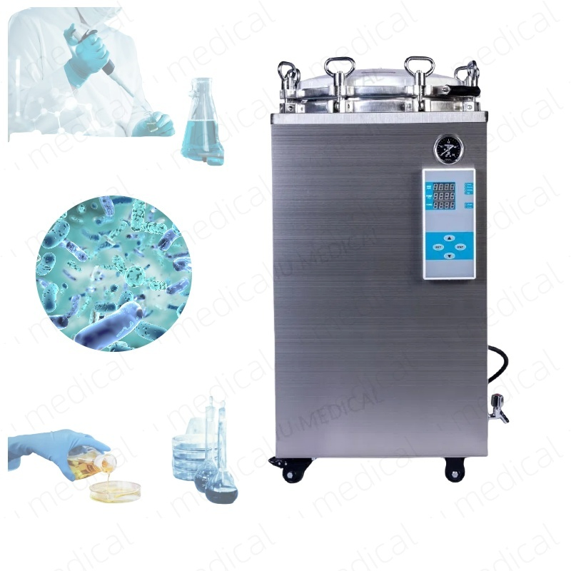 Microcomputer-Controlled Rapid Cooling Counter Pressure Autoclave Sterilizer for Lab &amp; Food Safety