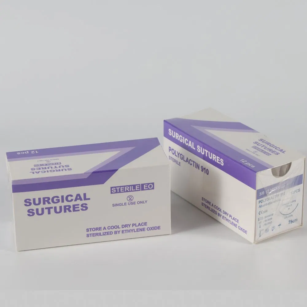 High-Quality Nylon Surgical Suturehigh Quality Surgical Suture Kit with Needle and Thread for Efficient Medical Wound Closure