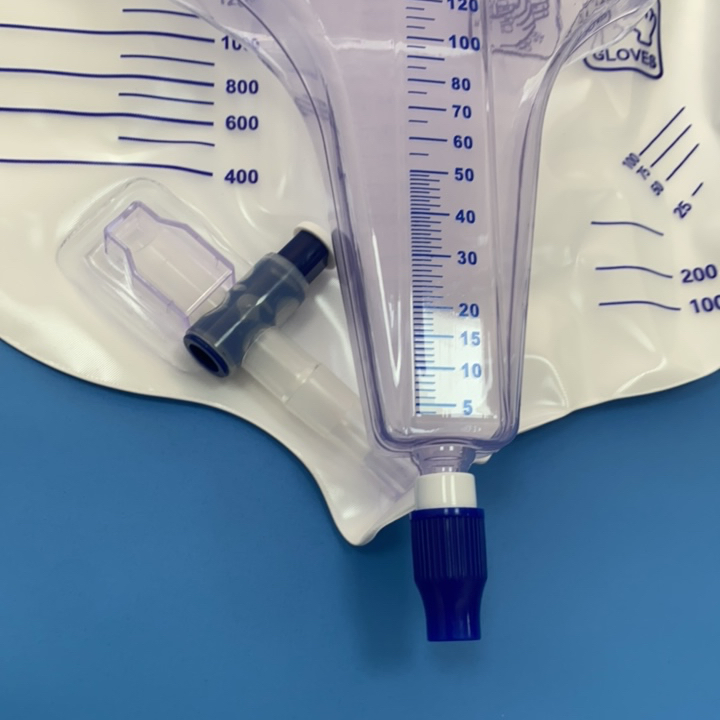 Wholesale Medical Grade Portable Single-Use Leak-Proof Sterile Urine Collection Bag for Adults