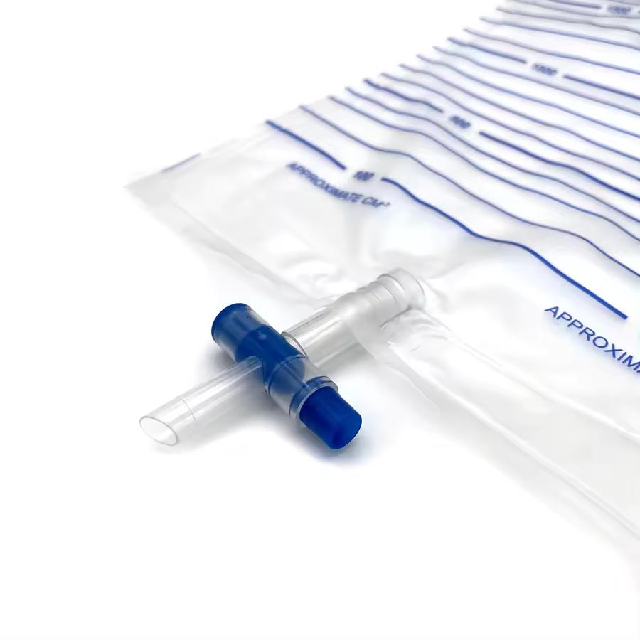 Urine Bag 2000ml for Men and Women Collecting Urine Disposable Medical Use