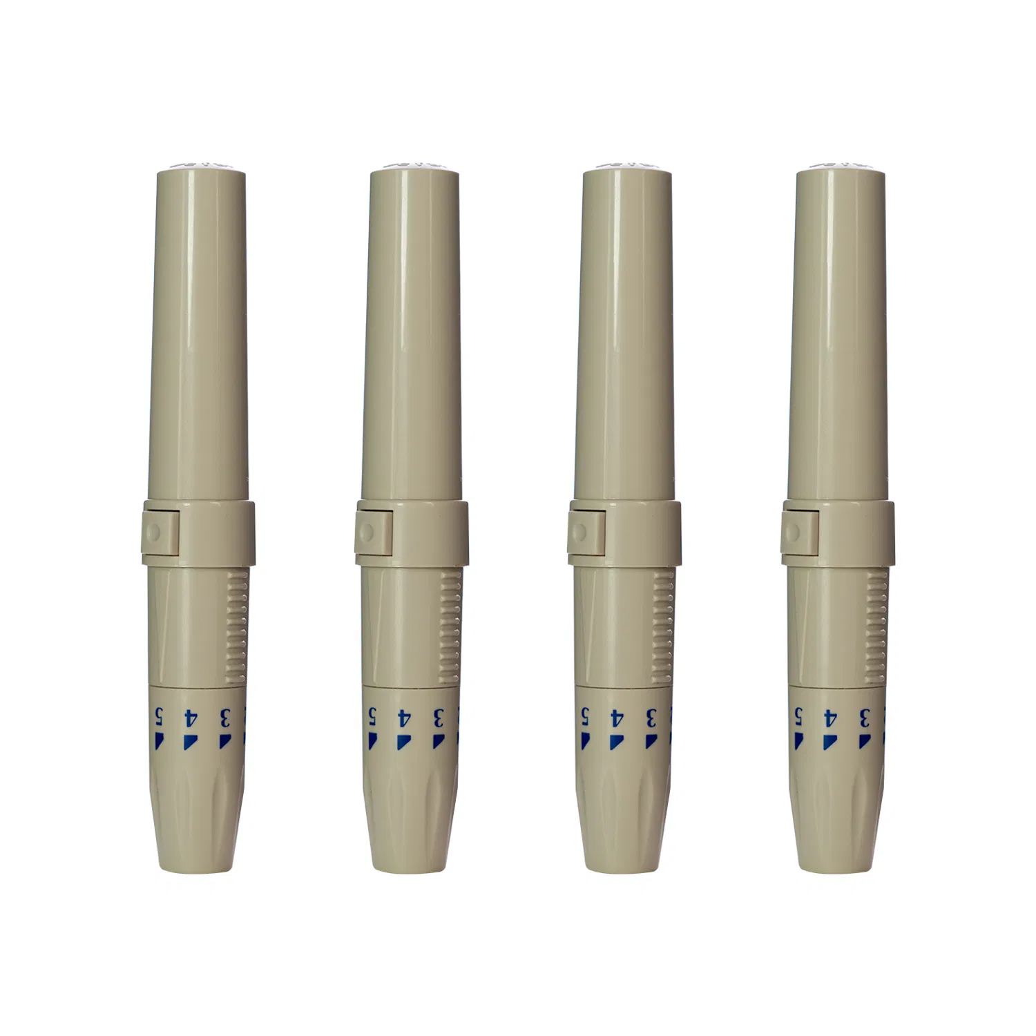 5 Levels Safety Blood Collection Pen Type Lancing Device in Individual Packing