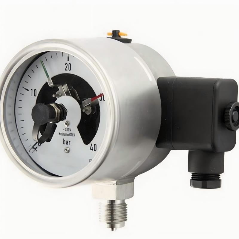 150mm SS316 safety Electrical Contact Pressure Gauge Manometer