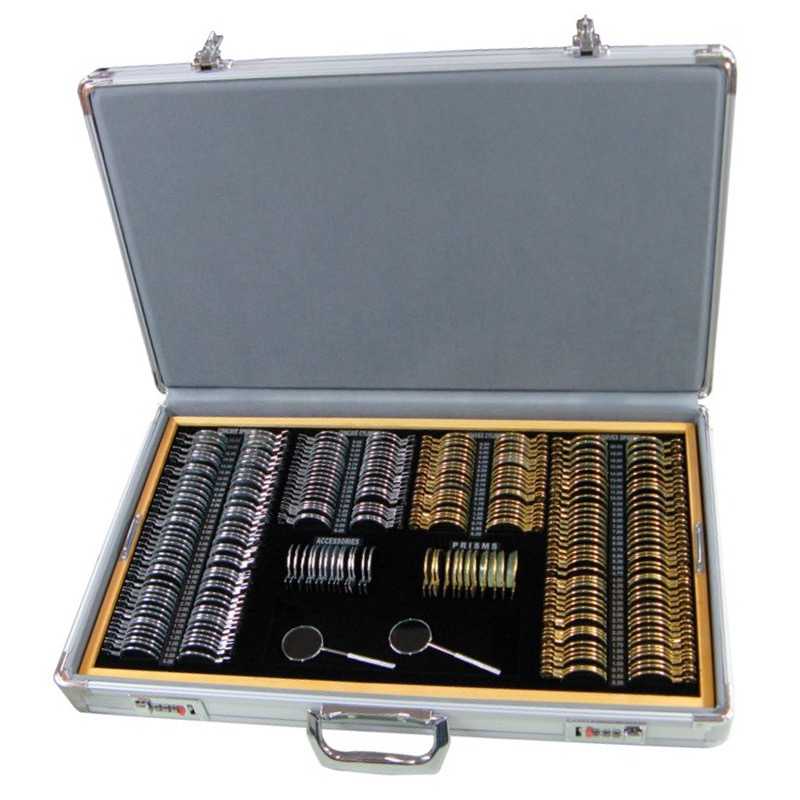 Trial Lens Set Cheap Price Hot Wholesale Optical Optometry Eye Testing Box Trial Lens Case