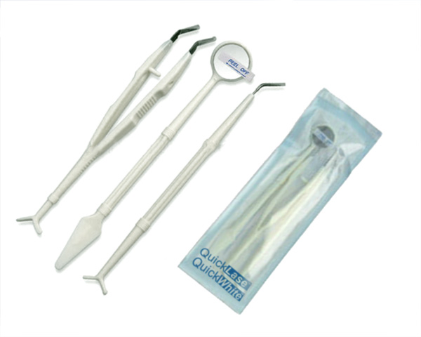 Hygiene Set Factory Price CE ISO Arrpoved Sterile Disposable Dental Examination Tools Kit 3 PCS Oral Care Dental