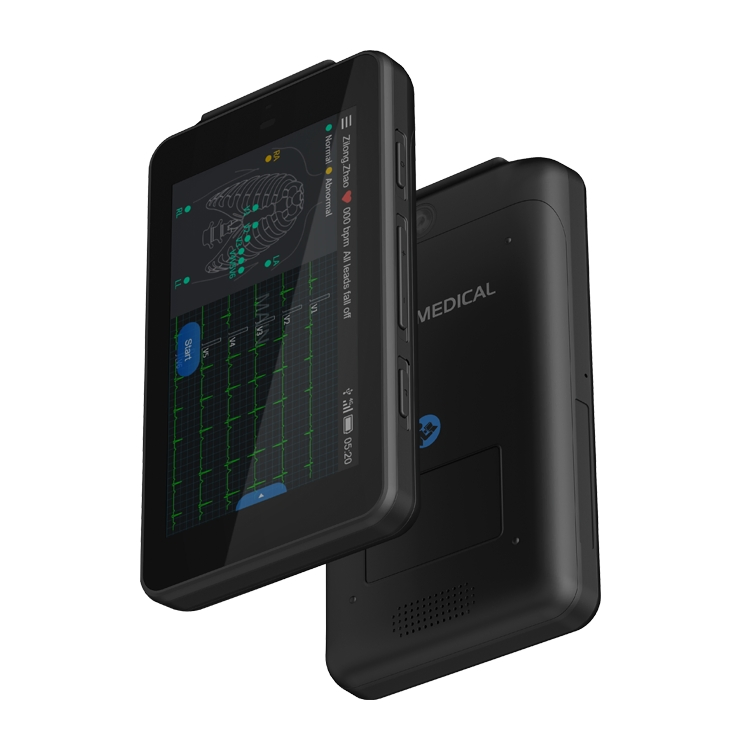 Wholesale High Quality CE Medical Testing ECG Signal Monitoring Patient Monitor Portable Household 12 Channel ECG Equipment Pocket ECG Machine