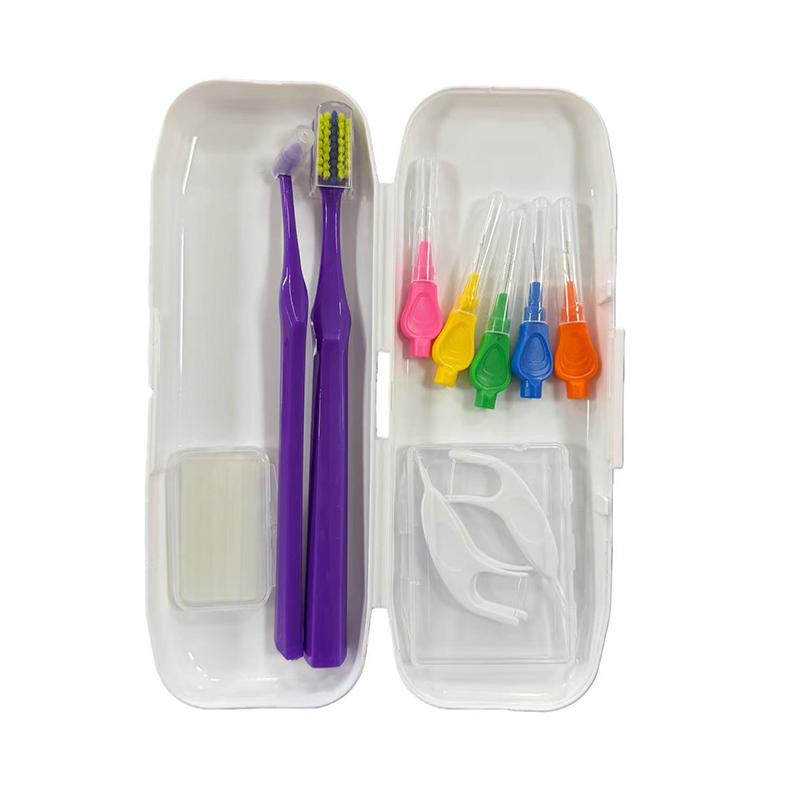 LK-S33A New Dental Orthodontic Patient Oral Braces HygieneTooth Care Cleaning Kit Tools