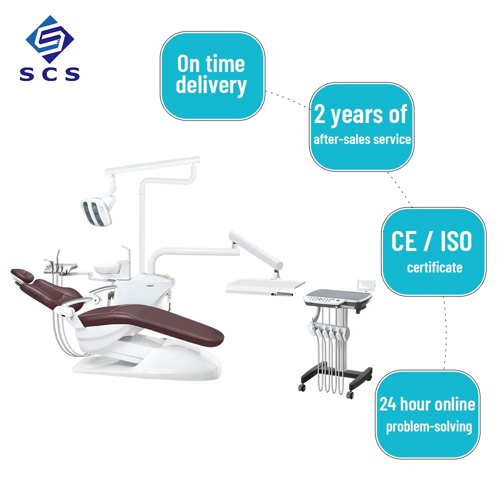 CE/ISO Approved Hot Sale Medical Computer Controlled Integral Dental Chair