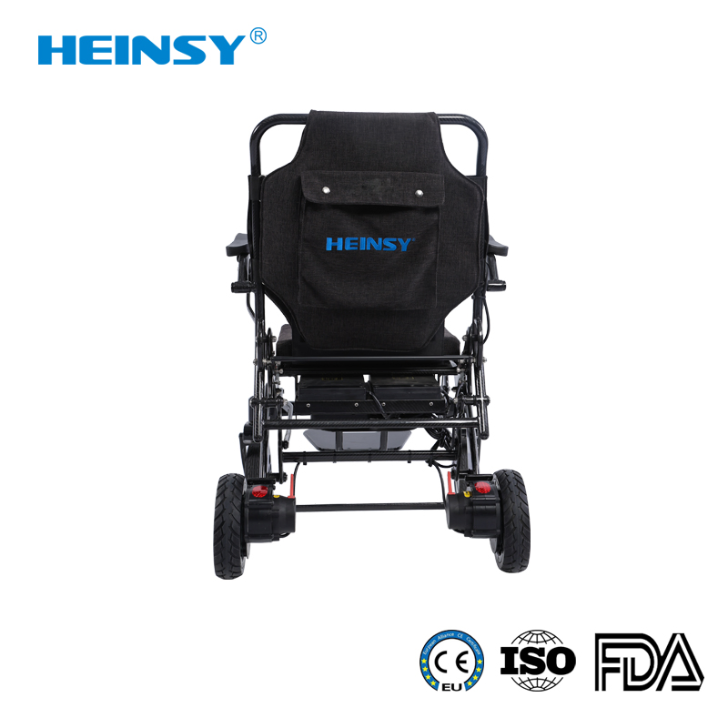 Hes-6201 Electric Wheelchair Foldable and Lightweight Wheel Chair Portable Elderly Care Products