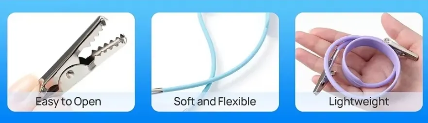 Dental Bib Clips Detailed View