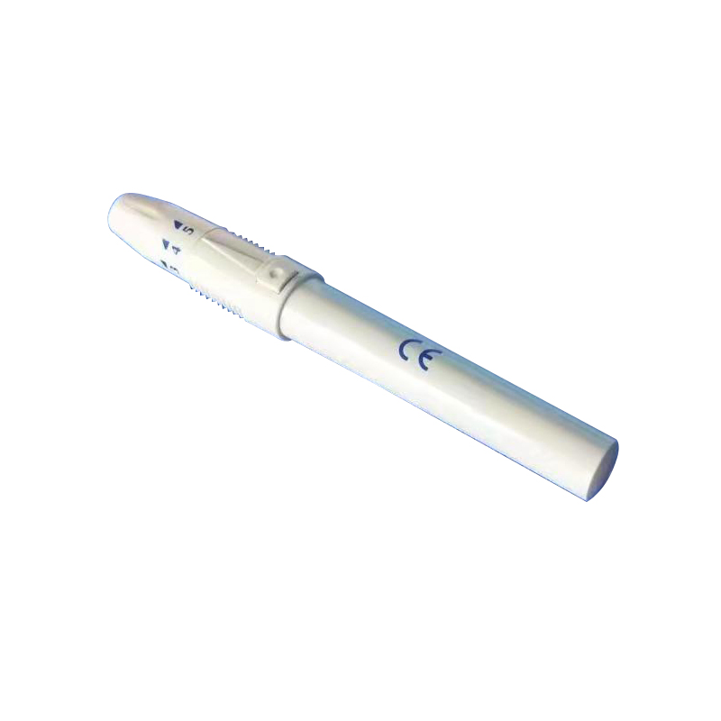 Medical Sampling Lancing Device Plastic Sterlie Safety Blood Collection Pen in Individual Packing