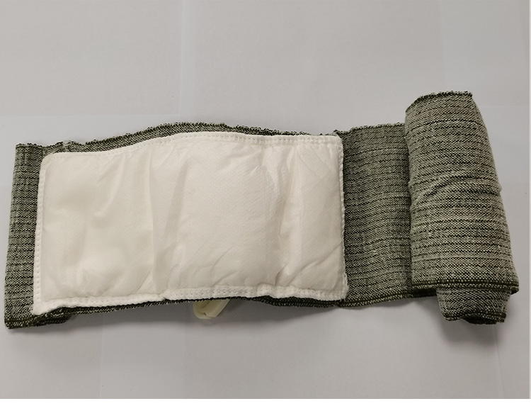 Mdr CE Approved Sterile Disposable Packaging Green Military Style Emergency Bandage 10/15cm X4m Israeli Bandage