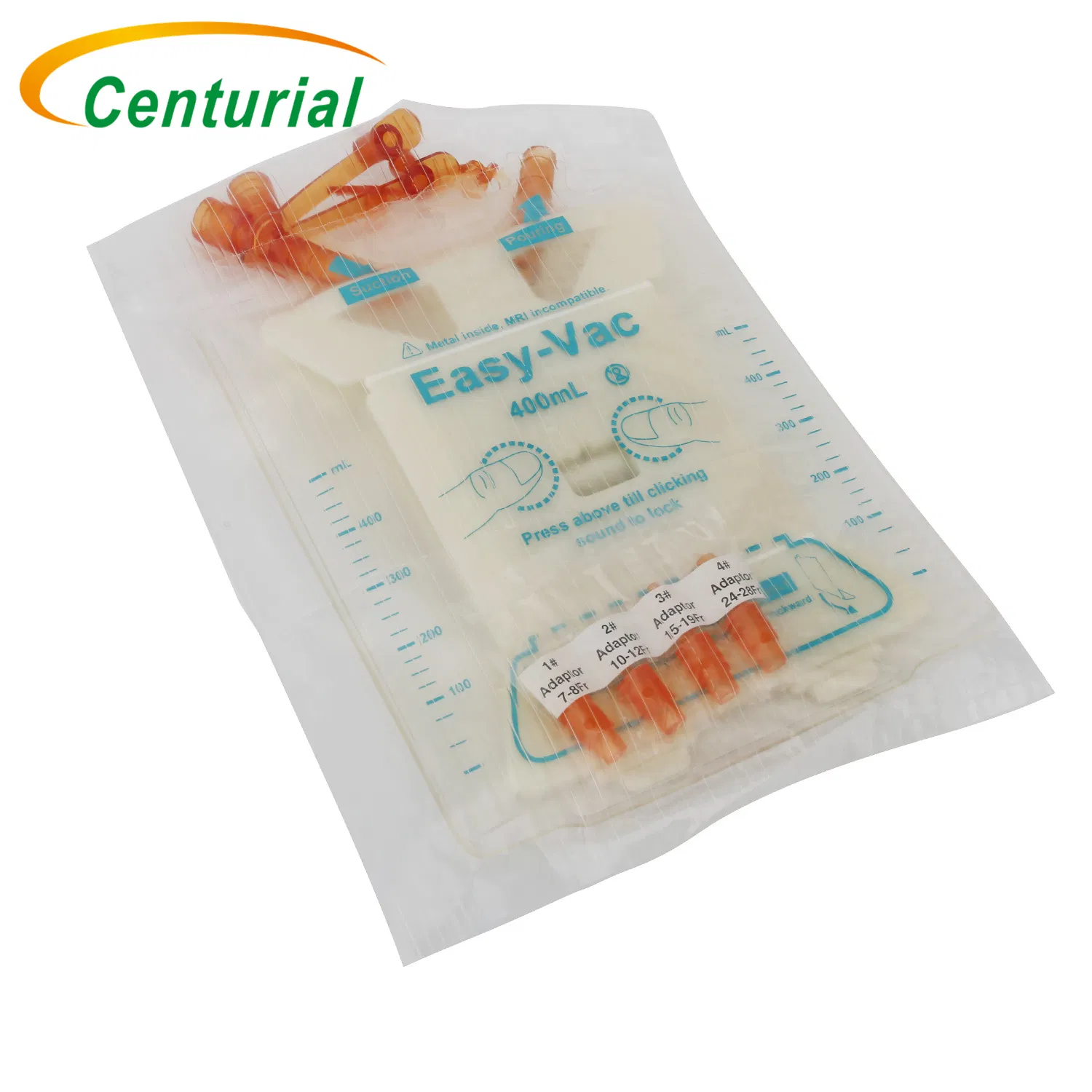 Easy -VAC Suction Reservoir Closed System for Hospital Use Centurial 200ml