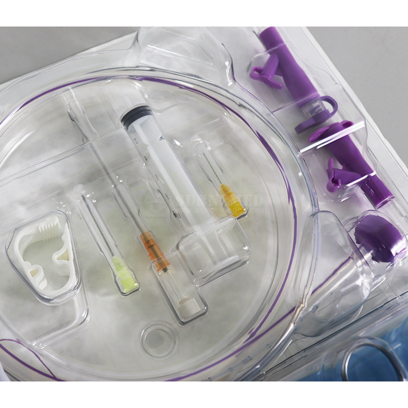 Sy-L147A Luxury Polymer Surgical Consumables Percutaneous Endoscopic Gastrostomy Peg Kit for Gastrostomy Feeding