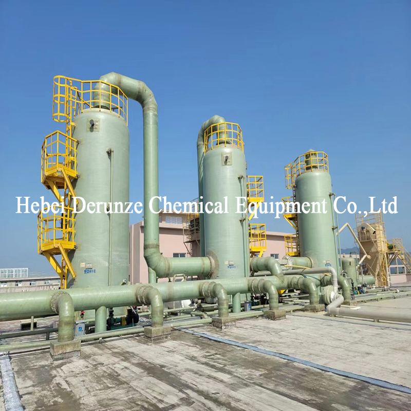 Air Gas Treatment Washing FRP Scrubber FRP Absorption System