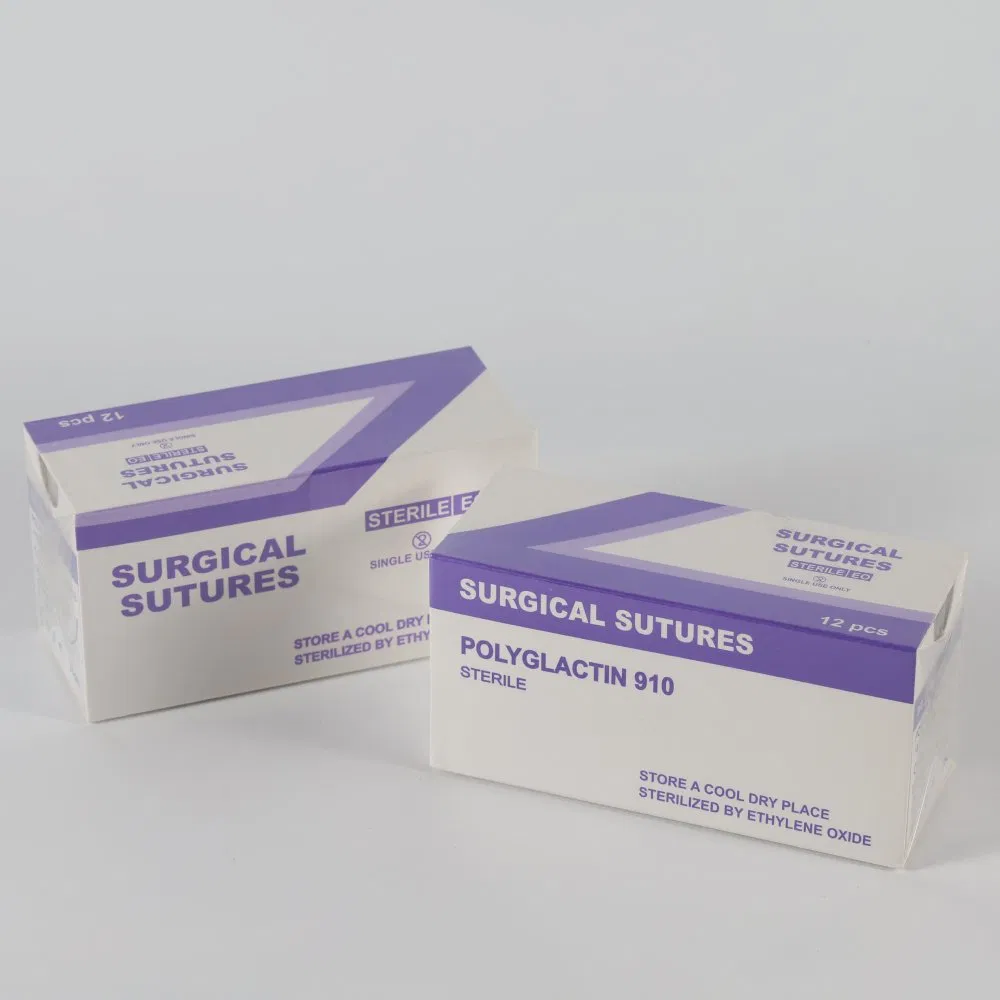 Disposable Surgical Suture Kit with Needle and Thread for Fast Wound Healing and Care