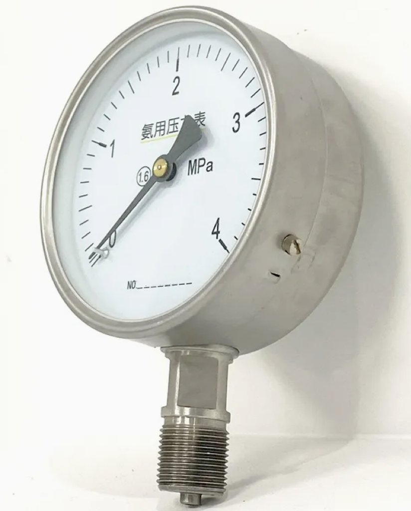 All Stainless Steel Manometer for Ammonia Gauge