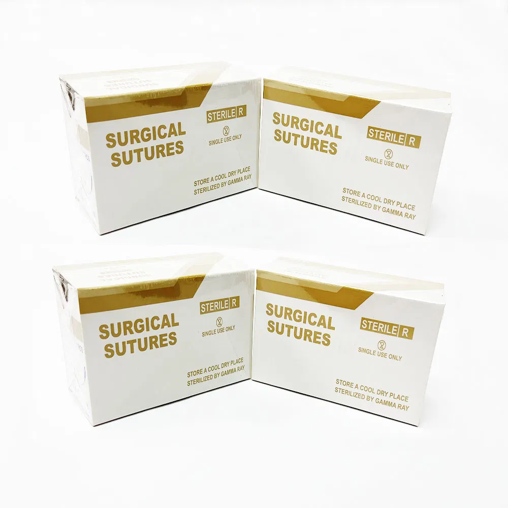 Ethicon Surgical Suture High Quality Surgical Suture Set with Needle for Wound Closure and Medical Procedures
