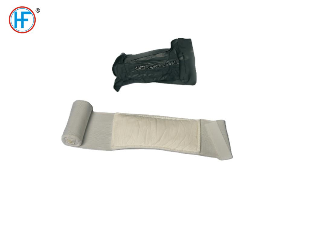 Medical Consumables Green Sterile Disposable Packaging Hemostatic Israel Bandage