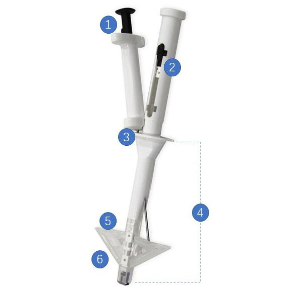 Disposable Medical Endo Fascial Suture System for in Laparoscopic Surgery Surgical Instrument