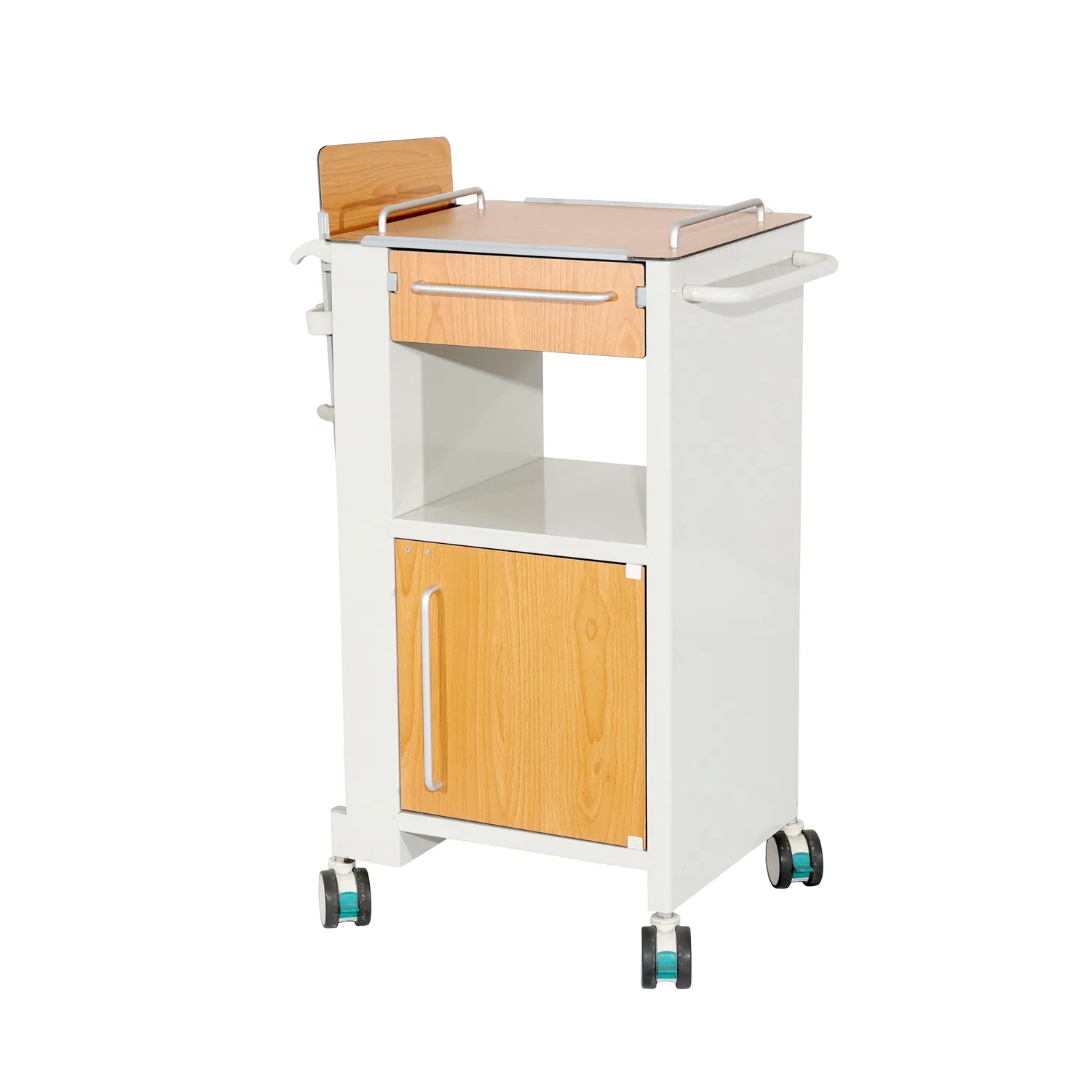 Ce/ISO Approval Multi Function ABS Hospital Bedside Cabinet with Drawer