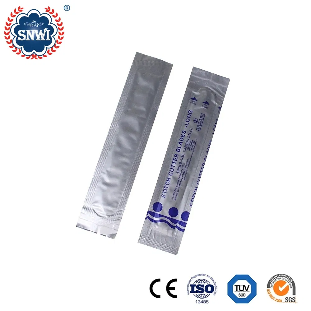 Hospital Disposable Stainless Carbon Steel Surgical Blade Scalpel Knife with Plastic Handle