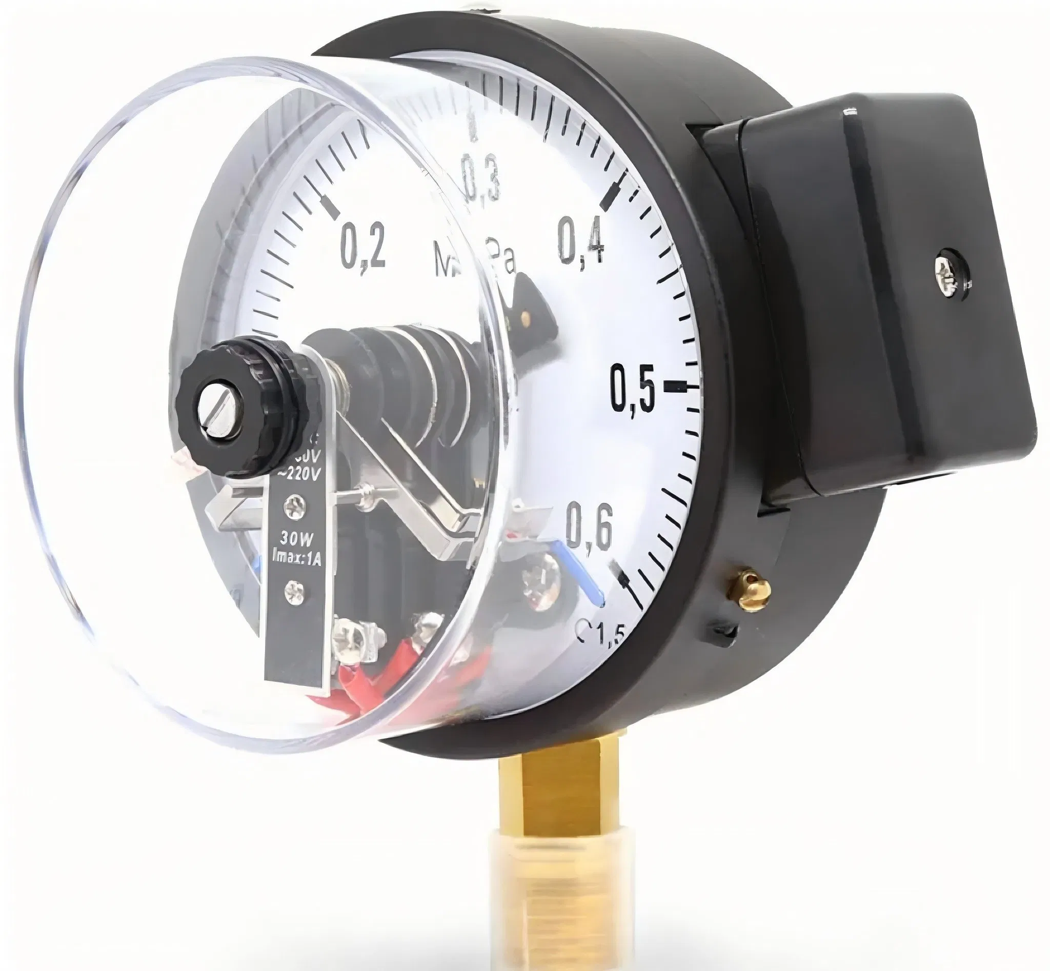 Reed Switch Electric Contact Pressure Gauge Manometer