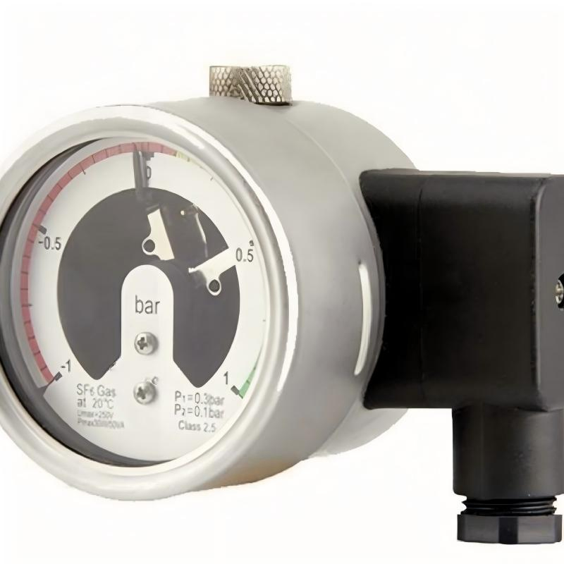 150mm SS316 safety Electrical Contact Pressure Gauge Manometer