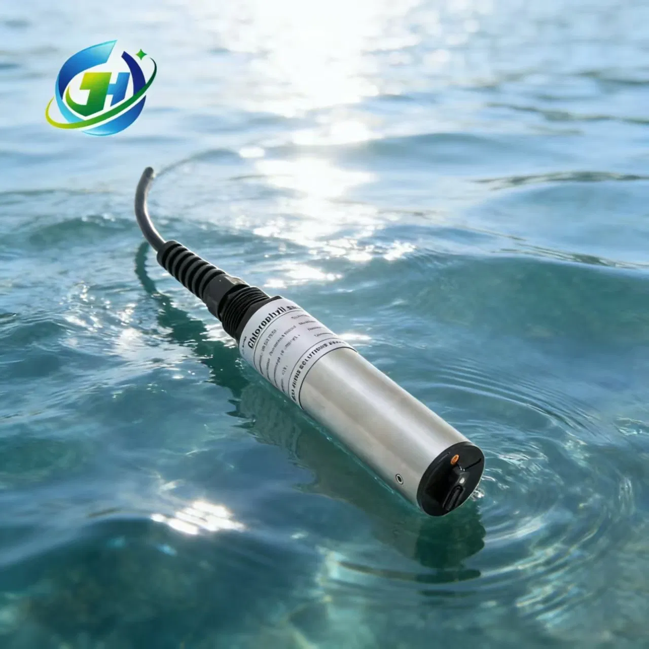 Surface Water Chlorophyll Sensor RS485 Output Long-Term Stable Water Body Monitoring Sensor.Suitable for environmental water quality testing