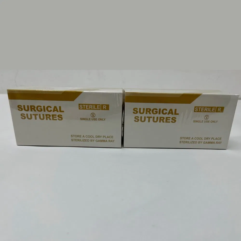 Medical Surgical Suture with Needle for High Quality Hospital Use and Wound Care Suture