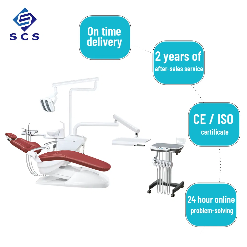 CE/ISO Approved Hot Sale Medical Computer Controlled Integral Dental Chair