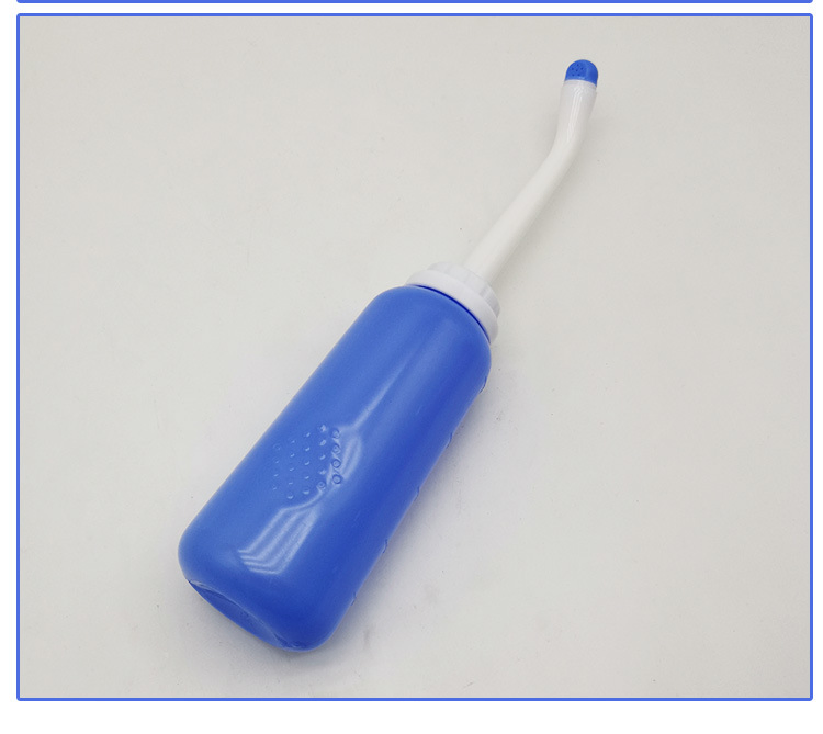 500ml Blue Portable Travel Clearing Bidet Sprayer Handheld Hygiene Care