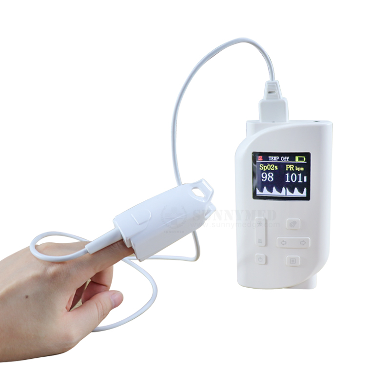 Sy-C017c Medical Equipment SpO2 Monitor Finger Pulse Oximeter for Testing The User Oxygen Saturation