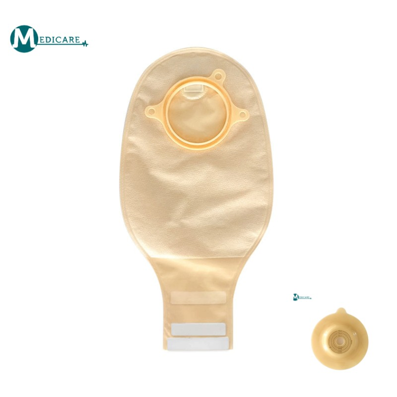 Medical Consumables 15-70mm One Piece Hydrocolloid Drainable