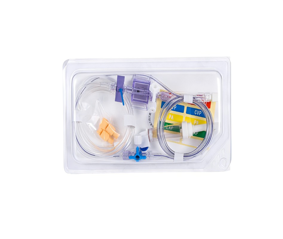 Disposable Invasive Blood Pressure Transducer Kit-Different Type IBP Medical Consumables