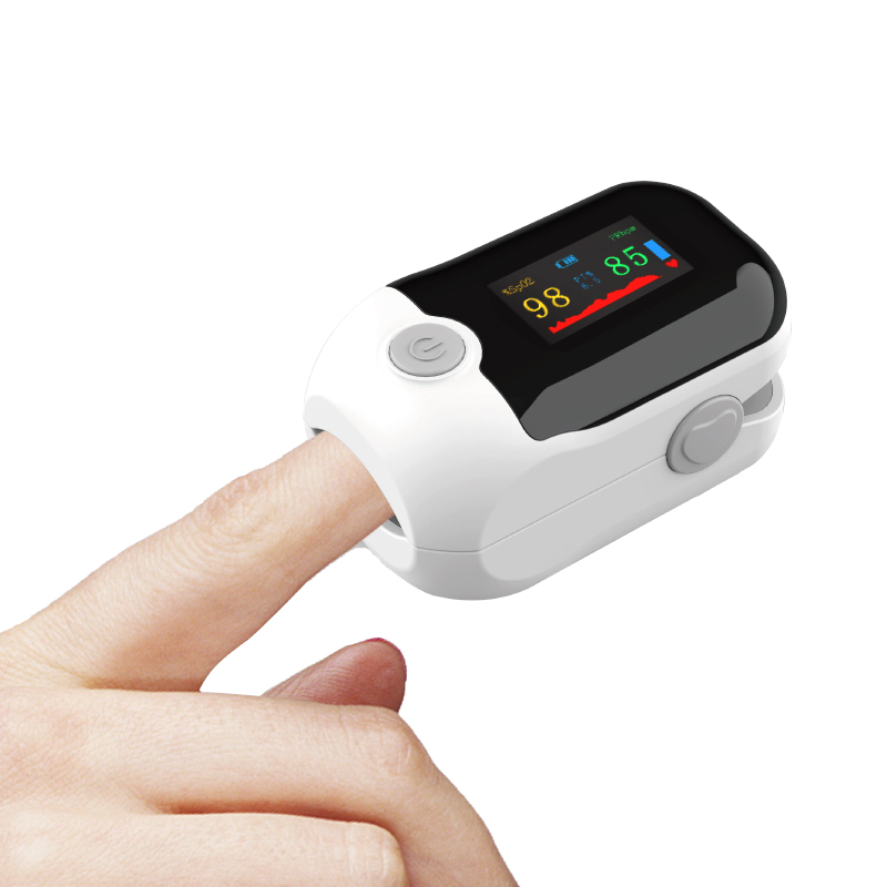 Fingertip Pulse Oximeter Fitconn Pulse SpO2 Monitor TFT Display Accurately Testing Finger Oximeter Blood Oxygen Monitor