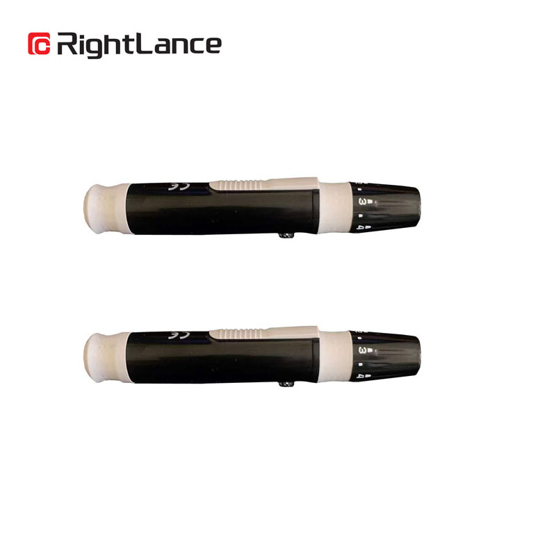for Blood Sugar Testing Painless ABS Plastic Blood Lancing Device