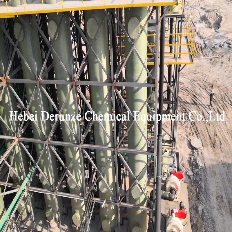 Air Gas Treatment Washing FRP Scrubber FRP Absorption System