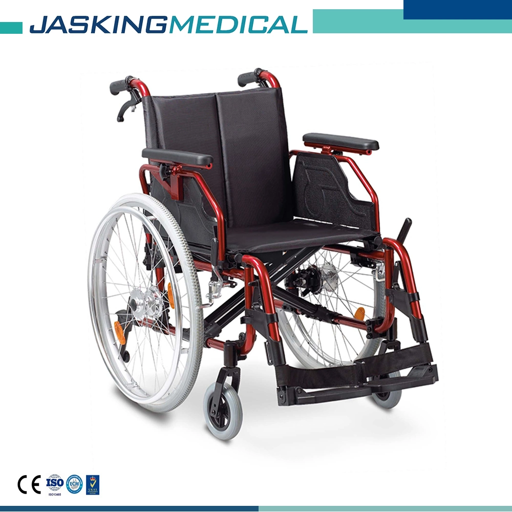 Aluminun Manual Drum Brake Young Patient Wheelchair (JX-161LHPQ)