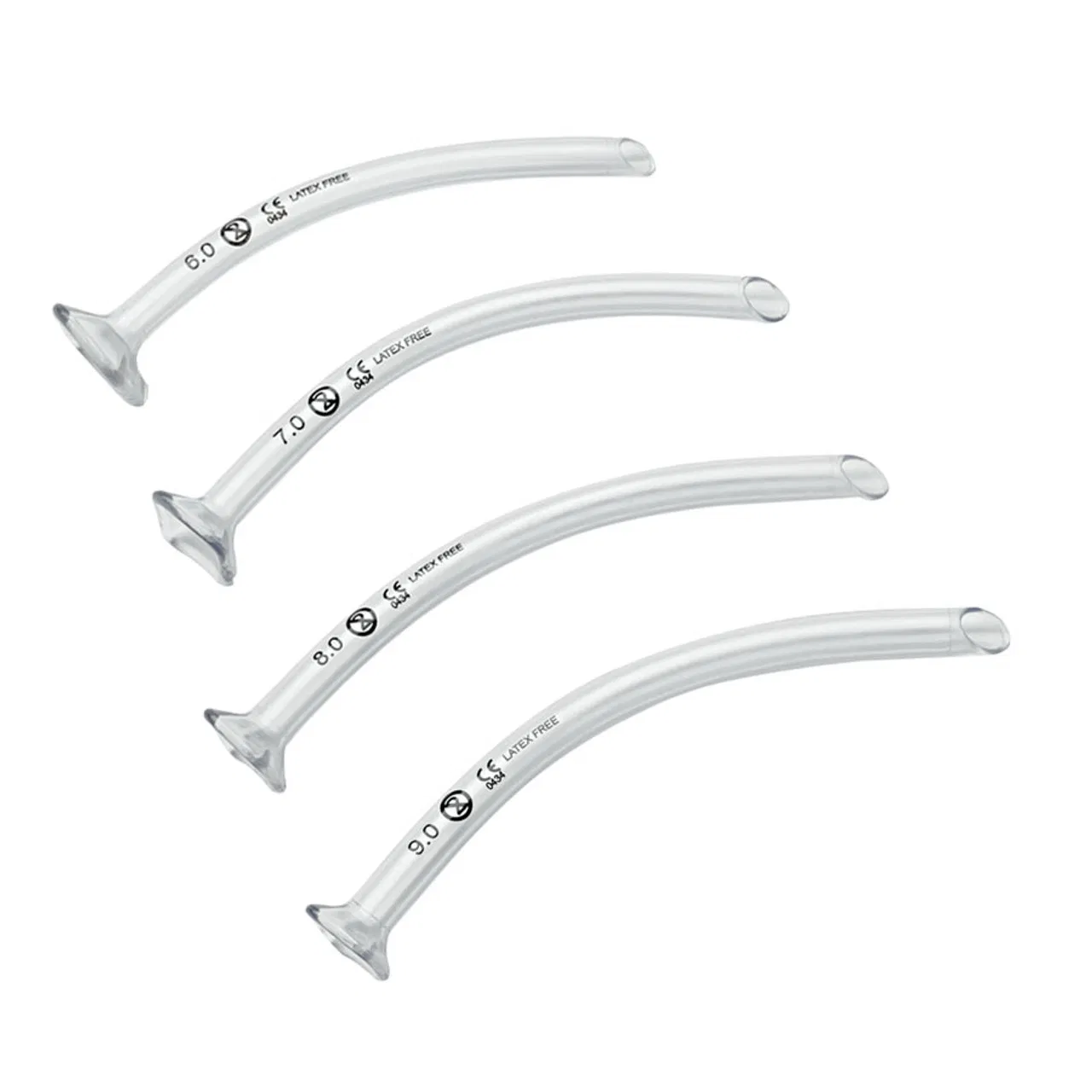 Sterilized Disposable PVC Nasopharyngeal Airway Tube Trumpet Medical Consumables for Nasal Airway