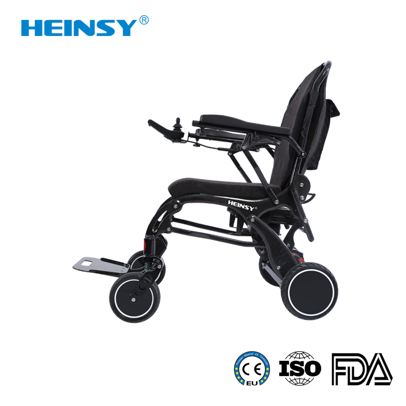 Hes-6201 Electric Wheelchair Foldable and Lightweight Wheel Chair Portable Elderly Care Products